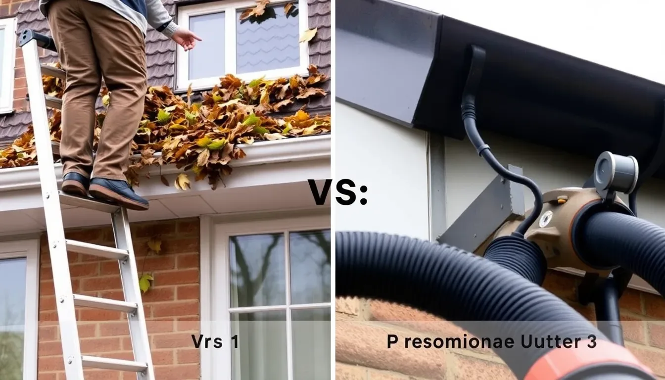 DIY vs Professional Gutter Cleaning: Is It Worth the Risk?